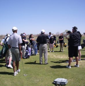 Coaching the Golf Team