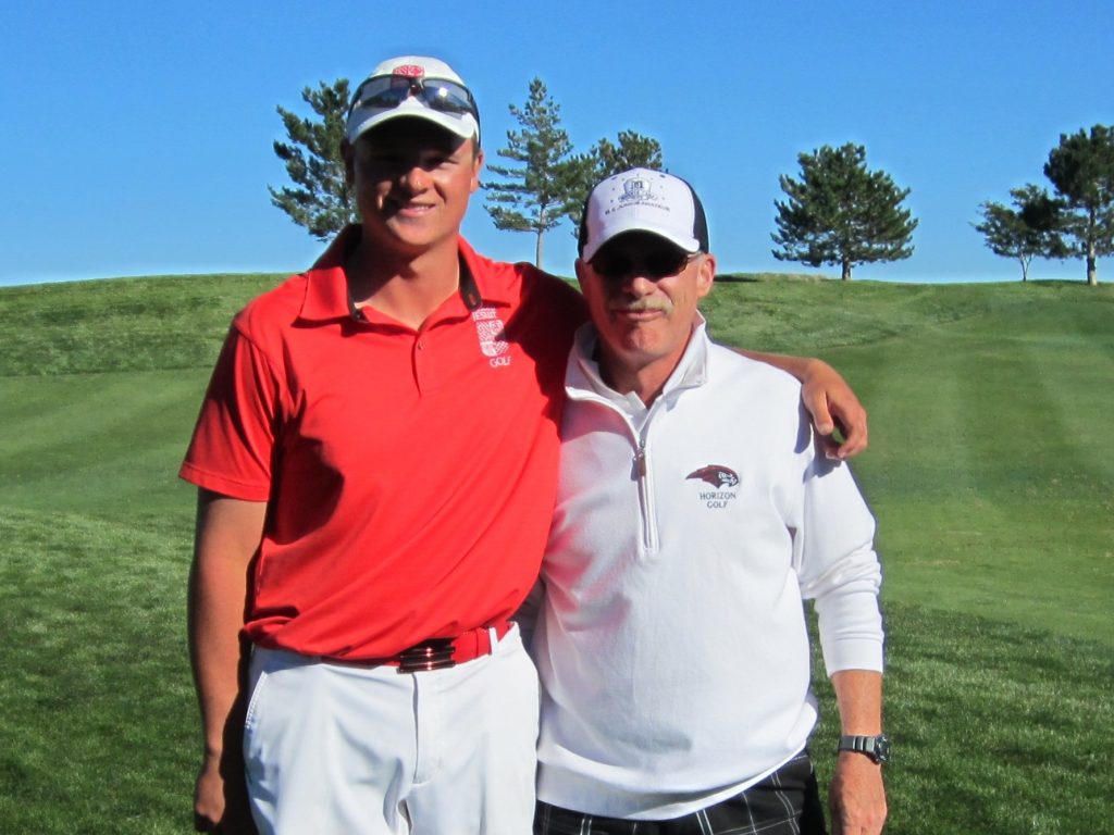 Spencer Paintor and Tom White Horizon Golf Team